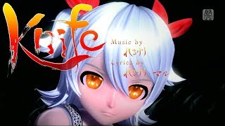 1080P Full風 Knife ナイフ  Hatsune Miku Kagamine Rin Len 初音ミク 鏡音リン レン Project DIVA English Romaji [upl. by Eyk]