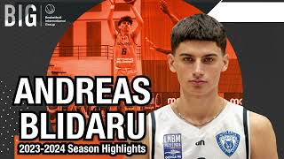 Andreas Blidaru 20232024 Season Highlights [upl. by Riebling]