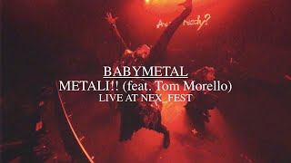 BABYMETAL  Brand New Day feat Tim Henson and Scott LePage from Polyphia OFFICIAL Live MV [upl. by Thorsten]