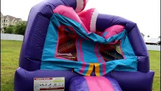 How to setup a Bouncy House  Kissimmee [upl. by Eiramaliehs]