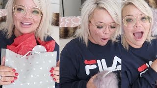 OPENING MY FIRST CHRISTMAS PRESENT VLOGMAS DAY 6 [upl. by Maice962]