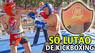 CAMPEÕES de KICKBOXING lutando NO RAP IN CENA  BUDWEISER [upl. by Ronen]