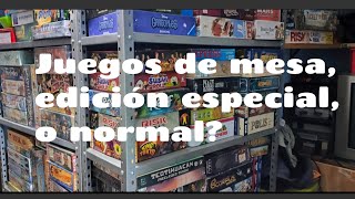 juegos de mesa edición especial o normal [upl. by Michigan]