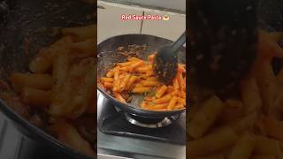 Red Sauce 🍝  youtubeshorts pasta recipe namak trending song subscribe viral redsaucepasta [upl. by Calica]