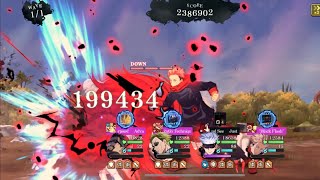 Stacking buffs 500k Damage Hidden Mechanics  Jujitsu Kaisen Phantom Parade jjkphantomparade [upl. by Aninay]