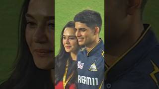 Preity Zinta with Shubman Gill after GT vs PBKS match IPL 2024 shubhmangill preityzinta ipl2024 [upl. by Gneh]