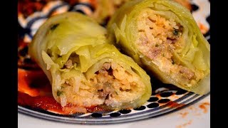 Cuisiner une Recette de Rouleaux de chou Farci [upl. by Llenad]