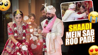 SHAADI MEIN SAB ROO PADE 😭 WEDDING DAY PART 2  BIGGEST DAY OF OUR LIFE🥹  WEDDING VLOG NO 6 [upl. by Roswald]