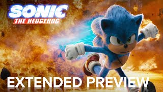 SONIC THE HEDGEHOG  Official Extended Preview  Paramount Movies [upl. by Pestana68]