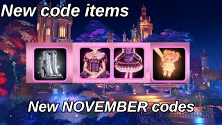 New 3 New Dress To Impress November codes and code items  DTI Mini Christmas update🎅🎄 dti [upl. by Culley499]