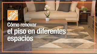 Ideas para renovar el piso en diferentes espacios  Pisos  The Home Depot Mx [upl. by Aztilem529]