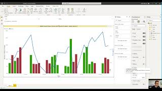 Build a Finance Chart in Power BI [upl. by Egroej768]