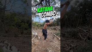 3 Step Katana COMBO tutorial ghostoftsushima martialarts weapons [upl. by Dagnah]