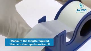 How to use Microporous Surgical Paper Tape [upl. by Calondra]