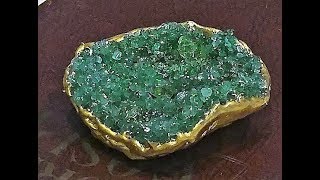 27 Finishing a Crystal for Jewelry or Display on a Budget [upl. by Doloritas90]