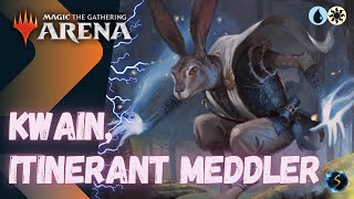 Its Showtime Kwain Itinerant Meddler 💧☀️  MTG Arena  Historic Brawl [upl. by Suiddaht819]