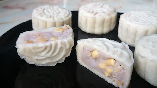 Learn how to make Yam Paste for Snow Skin Mooncakes [upl. by Aicirtam]