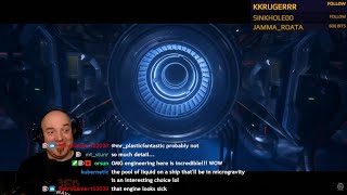 DG REACTS to The POLARIS  Star Citizen  CitizenCon LIVE Stream [upl. by Eustacia]