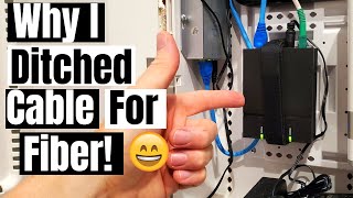 HOME FIBER OPTIC INTERNET INSTALLATION  HOW TO [upl. by Ieppet]