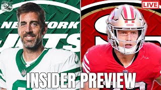 49ers Insider DISHES on Matchup Against New York Jets [upl. by Essiralc]