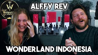 Our First Time Hearing Wonderland Indonesia by Alffy Rev ft Novia Bachmid Reaction [upl. by Akemrehs]