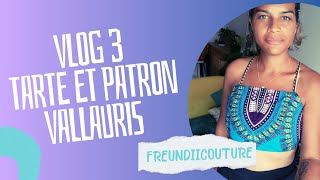 WEEKLY VLOG 3 tarte aux quetsches couture et robe Vallauris [upl. by Trescha]