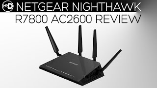 Netgear R7800 Nighthawk X4S AC2600 REVIEW MOUTHFUL LOL [upl. by Trebleht]