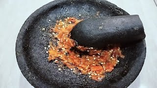 CARA MEMBUAT SAMBAL BAWANG MERAH MENTAH  tutorialmemasak26 [upl. by Donal]