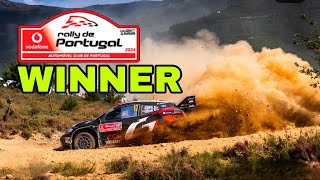 SEBASTIEN OGIER WINNER WRC RALLY DE PORTUGAL 2024 [upl. by Koran298]