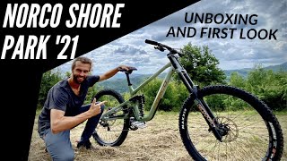 Norco Shore 2021 Unboxing and First Look [upl. by Leirea]