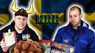 Jóllakik a Svéd katona🥘Katonai MRE teszt🥘🇸🇪 [upl. by Inaboy]