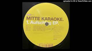 Mitte Karaoke  Letzter Aufschlag [upl. by Ahseen]