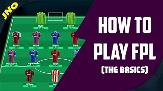 HOW TO PLAY FPL  THE FANTASY PREMIER LEAGUE BASICS [upl. by Leftwich]