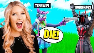 TROLLING PRESTONPLAYZ IN FORTNITE SIMON SAYS [upl. by Anaj]