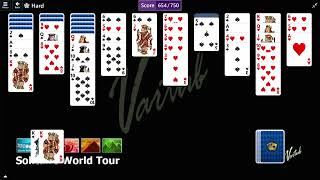 Solitaire World Tour Game 16  December 13 2023 Event [upl. by Htabmas]