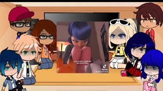 MLB react to sad Marinette and Adrien [upl. by Abehsat]