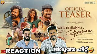 Varshangalkku Shesham Official Teaser Reaction  Pranav Mohanlal Dhyan Nivin  Entertainment Kizhi [upl. by Idnac]