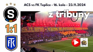 AC Sparta Praha 1  1 FK Teplice 23112024 sparta football [upl. by Areid]