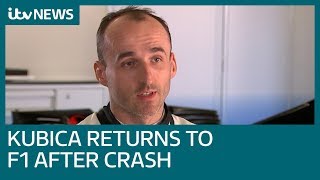 Full interview Robert Kubica on returning to F1 after crash which nearly killed him  ITV News [upl. by Mccullough113]