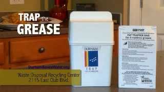 Dispose of Cooking Grease Properly [upl. by Mw]