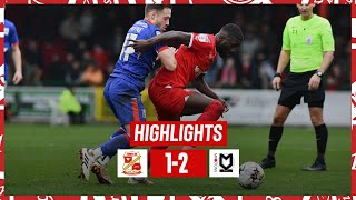 Extended Highlights Swindon Town vs MK Dons [upl. by Ellersick918]