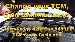 45RFE to 545RFE TRANSMISSION hack to upgrade from 4Speed to 5Speed [upl. by Olfe126]