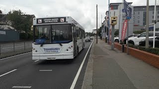 Travelmaster Dennis Dart SLF Caetano Nimbus RN52 FPA Driver Training Bus At the Strand Gills Kent [upl. by Crenshaw]