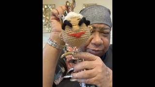 Luenell Is Gifted A Crochet XMas Ornament In Her Image 😂 [upl. by Mauricio]