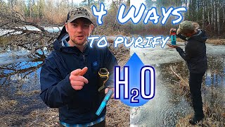 How To Make Water DRINKABLE Outdoors [upl. by Eveivenej428]