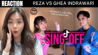 Reza Darmawangsa Vs Ghea Indrawari SING OFF TIKTOK SONGS PART 13😱🤩 [upl. by Rezal]