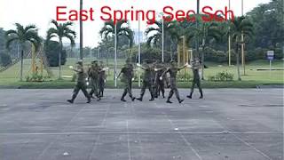 NCC Freestyle Drill Competition 2011 East Units East Spring Sec Sch [upl. by Ecilef]