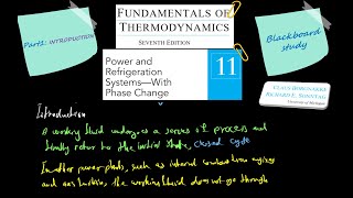 Fundamental of thermodynamics Chapter11 Power and Refrigeration Systems With Phase Change PART1 [upl. by Hayyim]