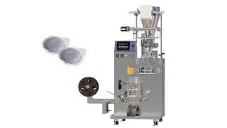 Tea bagging machine for round tea bag typevffs packing machine [upl. by Hessney]