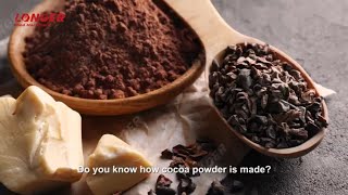 How to Make Cocoa Powder Cocoa Processing Steps 7 [upl. by Seligman]